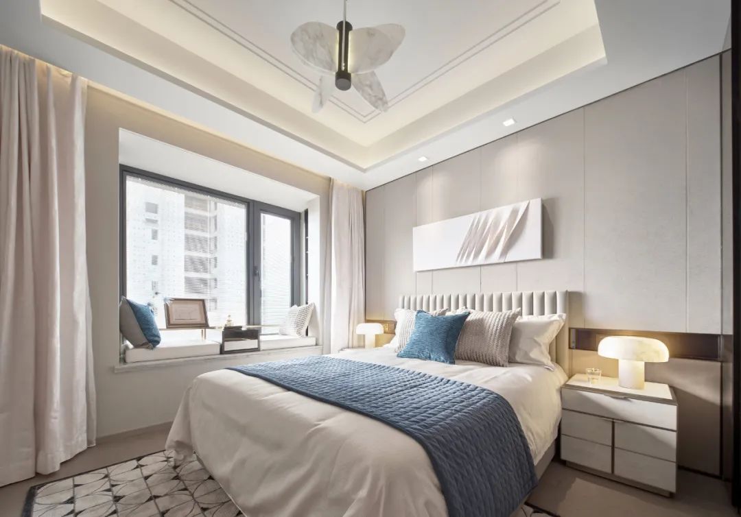 現(xiàn)代簡約風(fēng)格室內(nèi)設(shè)計家裝案例-臥室 現(xiàn)代簡約風(fēng)格室內(nèi)設(shè)計家裝案例-臥室