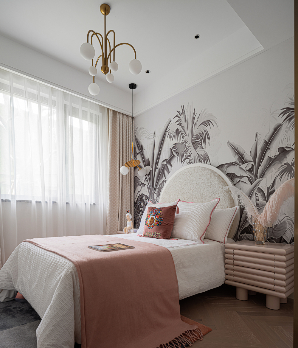 現代輕奢風格室內設計家裝案例-兒童房 現代輕奢風格室內設計家裝案例-兒童房