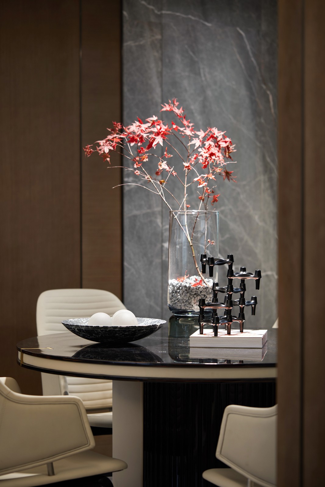 新中式風格室內家裝案例效果圖-餐廳 新中式風格室內家裝案例效果圖-餐廳