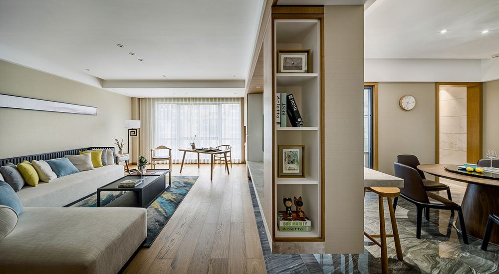 佛山市保利御江南現(xiàn)代簡(jiǎn)約風(fēng)格三居室裝修案例