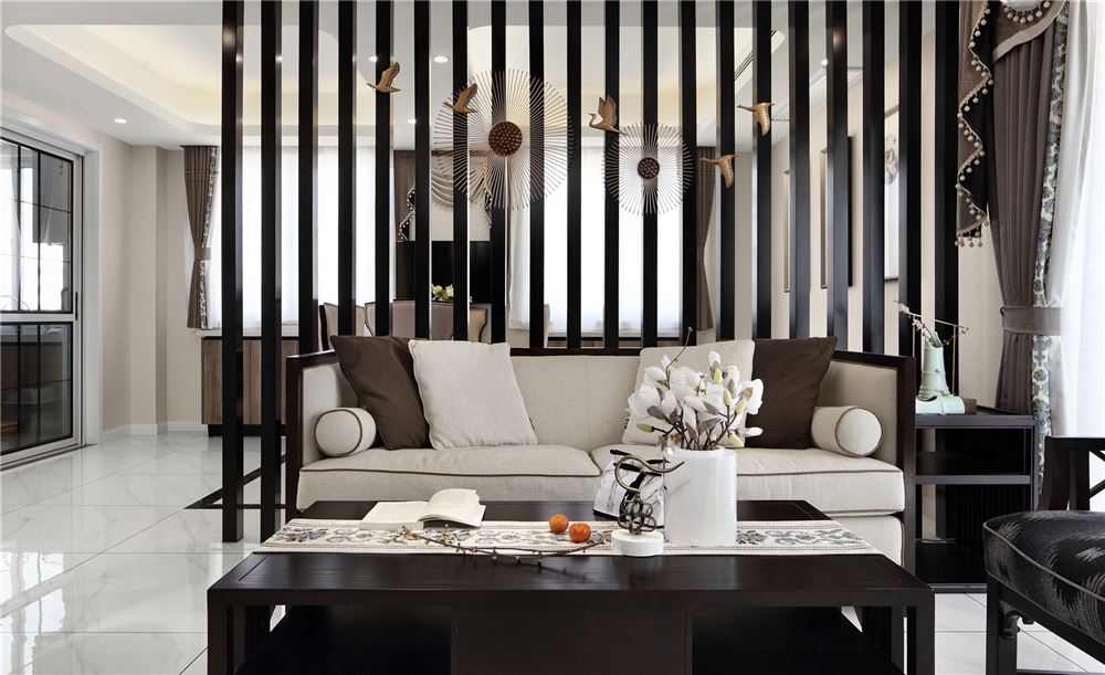 江門市帕佳圖尚品新中式風(fēng)格四居室裝修案例