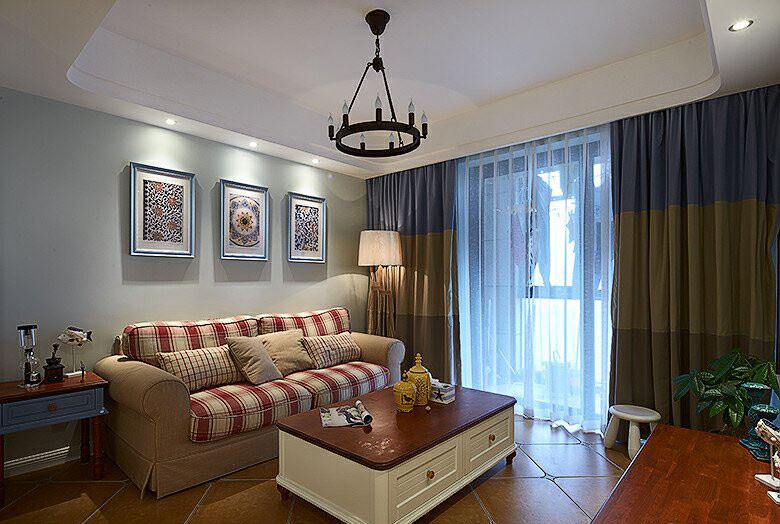 江門市潮連聚龍新村田園風格二居室裝修案例