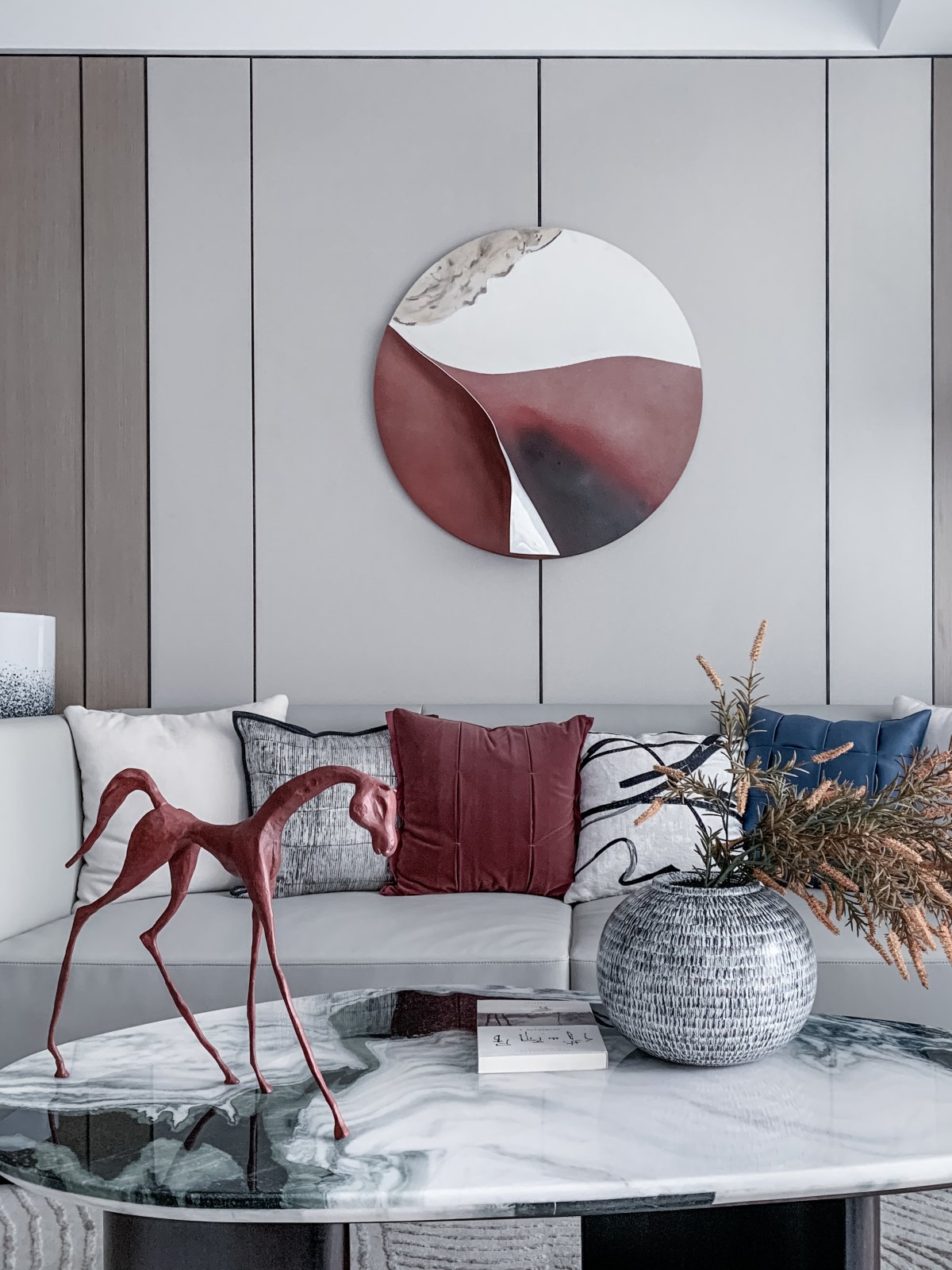 現代簡約風格室內設計家裝案例-客廳茶幾沙發 現代簡約風格室內設計家裝案例-客廳茶幾沙發