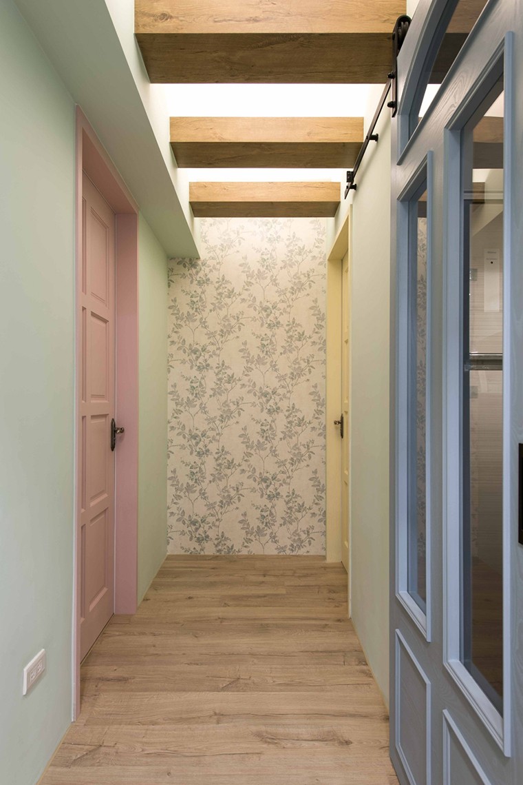 法式鄉村風格家裝設計室內裝修效果圖-走廊 法式鄉村風格家裝設計室內裝修效果圖-走廊