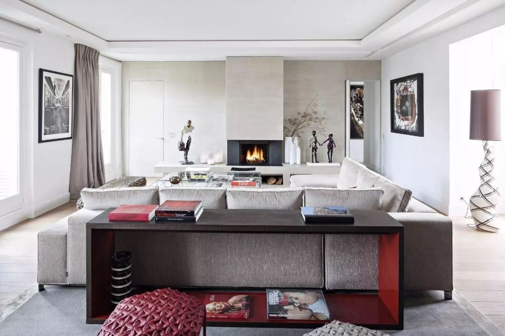 佛山市佛奧灣輕奢風格三居室裝修案例