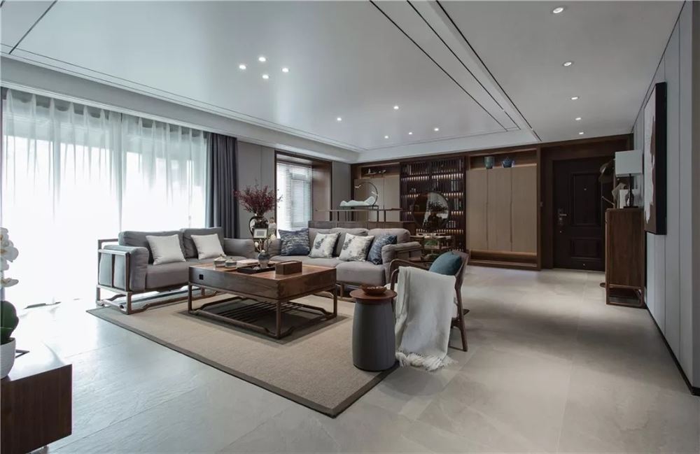 佛山市碧桂園·嶺南盛世新中式風格四居室裝修案例