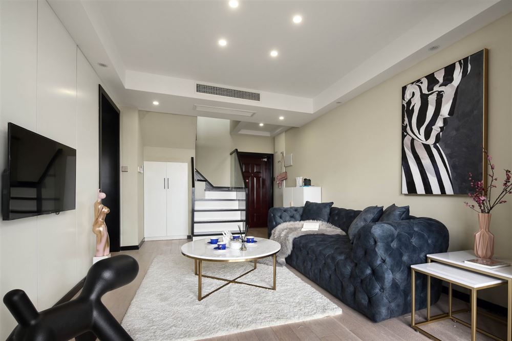 佛山市碧桂園·嶺南盛世現代簡約風格復式裝修案例