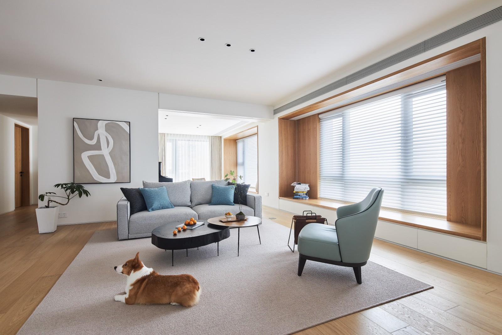 裝修案例日式簡約風格室內裝修效果圖-客廳 裝修案例日式簡約風格室內裝修效果圖-客廳