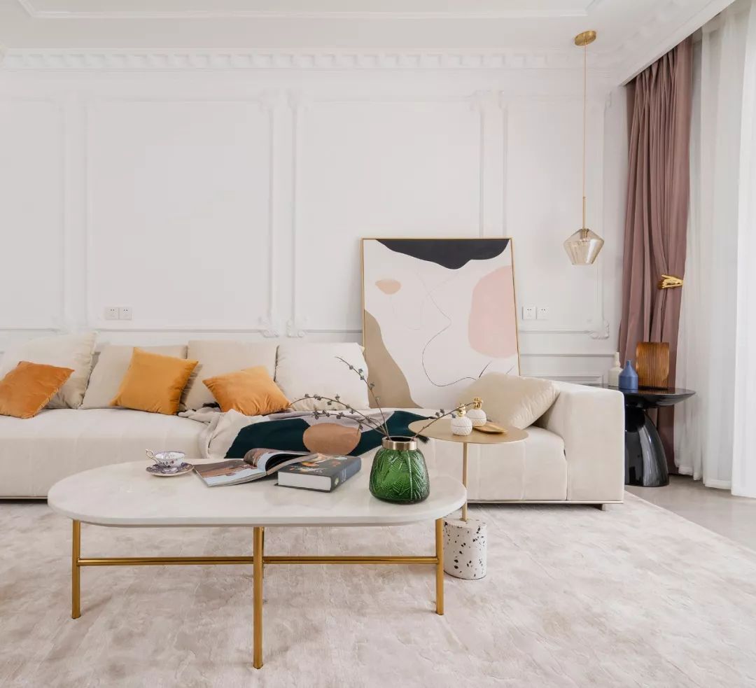 裝修公司法式風格室內裝修效果圖-客廳沙發(fā) 裝修公司法式風格室內裝修效果圖-客廳沙發(fā)