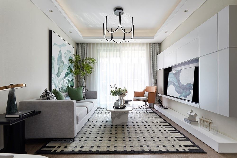 江門市伯爵半島北歐風格三居室裝修案例