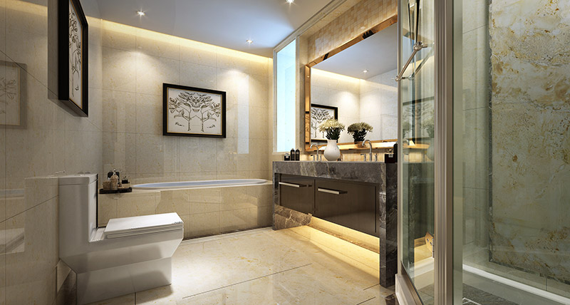 輕奢風(fēng)格室內(nèi)裝修效果圖-宏建一品三居140平米-衛(wèi)生間 輕奢風(fēng)格室內(nèi)裝修效果圖-宏建一品三居140平米-衛(wèi)生間