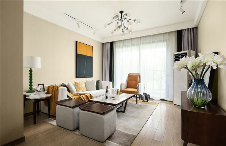 江門市帕佳圖尚品輕奢風(fēng)格三居室裝修案例