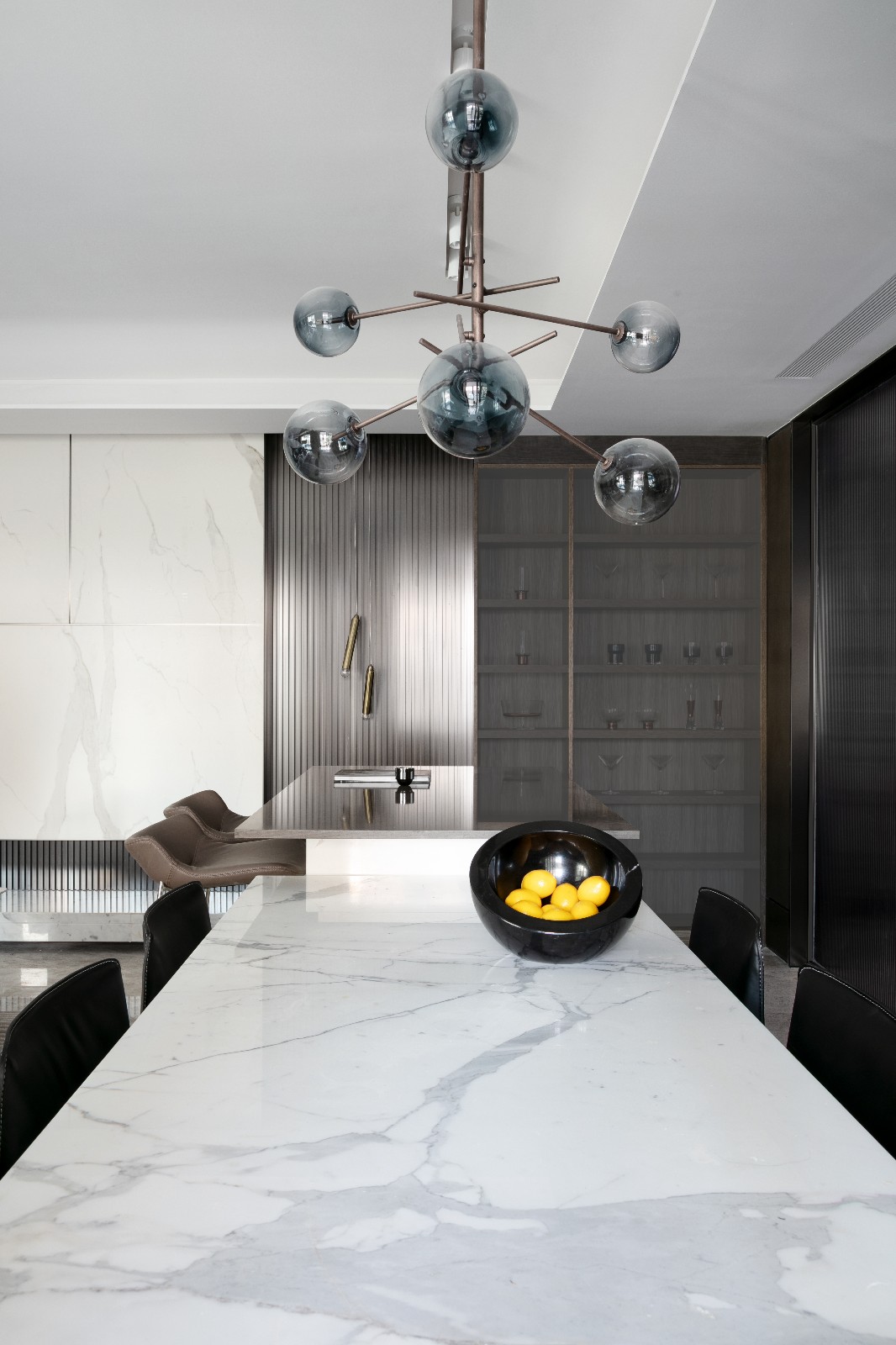 裝修公司輕奢風格室內裝修效果圖-餐桌 裝修公司輕奢風格室內裝修效果圖-餐桌