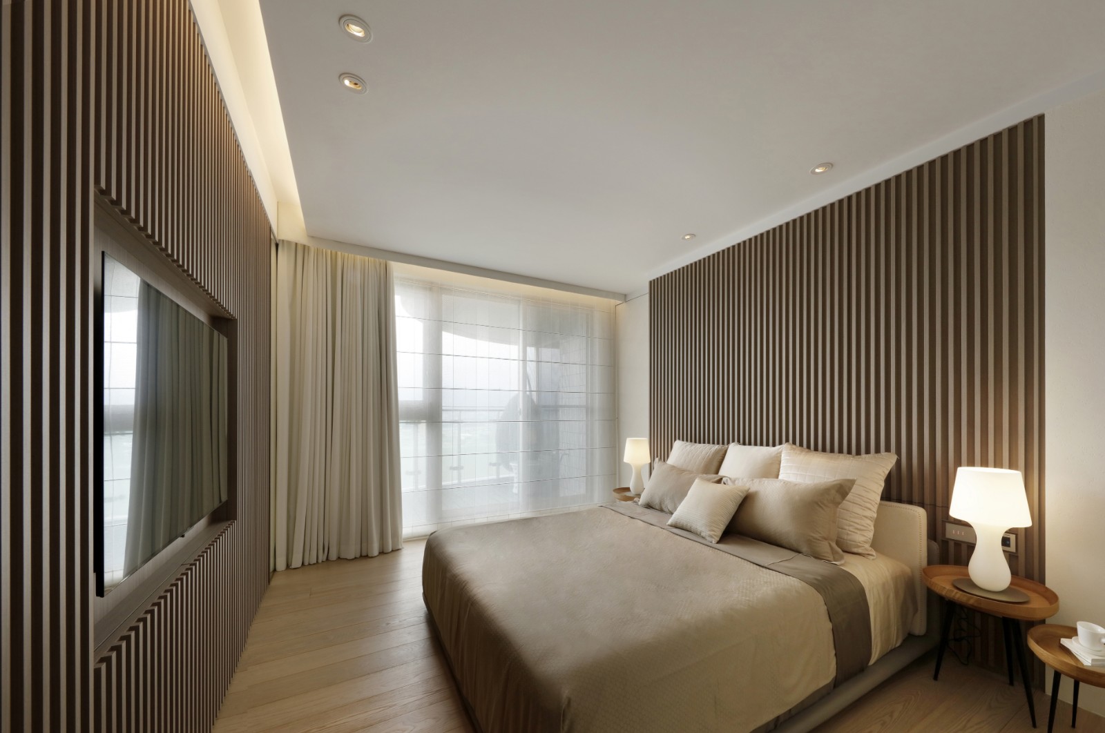 裝修案例現(xiàn)代奢華風格室內(nèi)裝修效果圖-臥室 裝修案例現(xiàn)代奢華風格室內(nèi)裝修效果圖-臥室