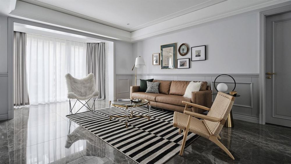 佛山市招商樾園現(xiàn)代簡(jiǎn)約風(fēng)格四居室裝修案例