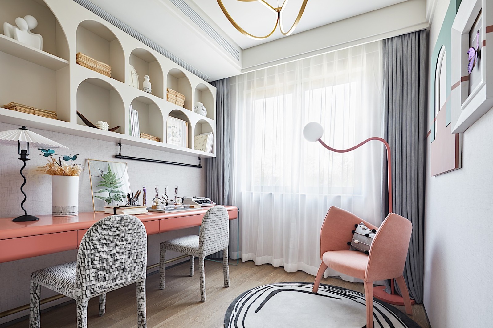 輕奢高雅風(fēng)格室內(nèi)設(shè)計(jì)家裝案例-梳妝臺(tái) 輕奢高雅風(fēng)格室內(nèi)設(shè)計(jì)家裝案例-梳妝臺(tái)