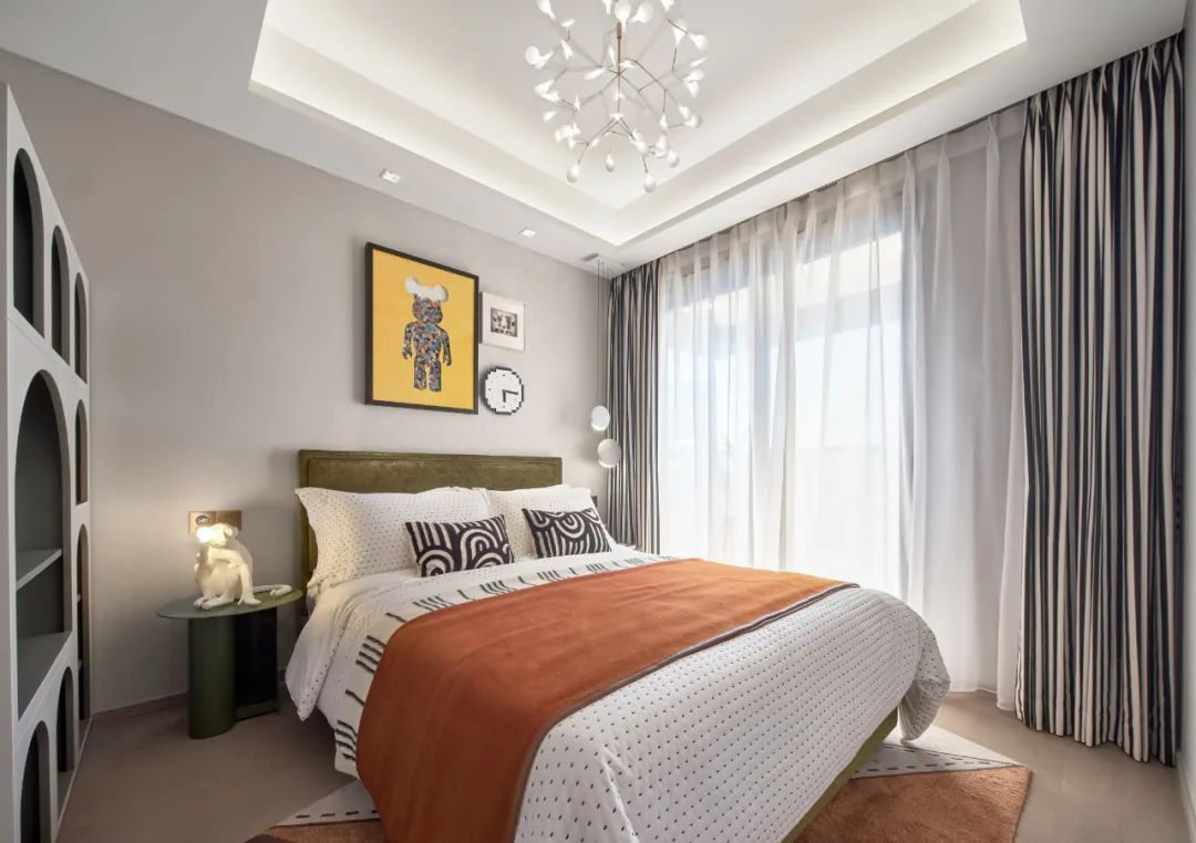 現(xiàn)代簡約風(fēng)格室內(nèi)設(shè)計家裝案例-客臥 現(xiàn)代簡約風(fēng)格室內(nèi)設(shè)計家裝案例-客臥