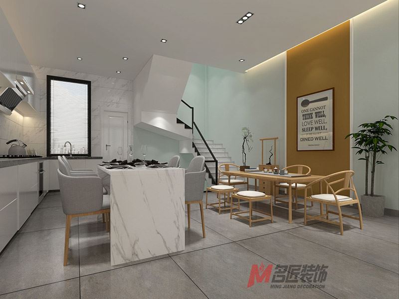 臺(tái)州市北山菜場邊北歐風(fēng)格別墅裝修案例