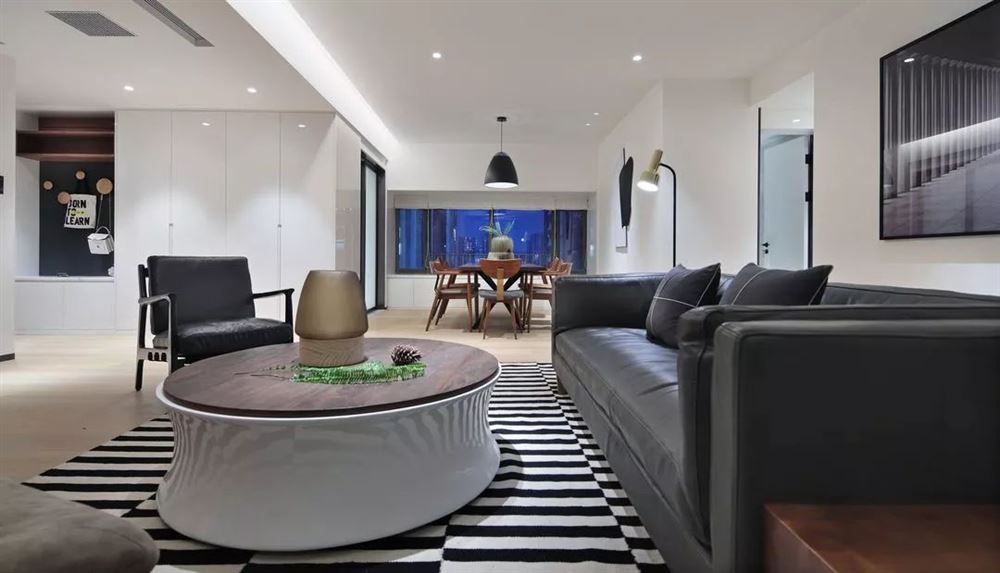 佛山市頤安&middot;天璟名庭北歐風格三居室裝修案例