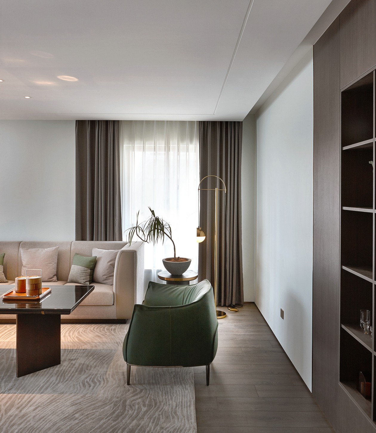 現(xiàn)代簡約風(fēng)格室內(nèi)家裝案例效果圖-客廳 現(xiàn)代簡約風(fēng)格室內(nèi)家裝案例效果圖-客廳