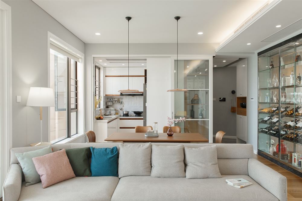 江門市新會碧桂園北歐風格四居室裝修案例