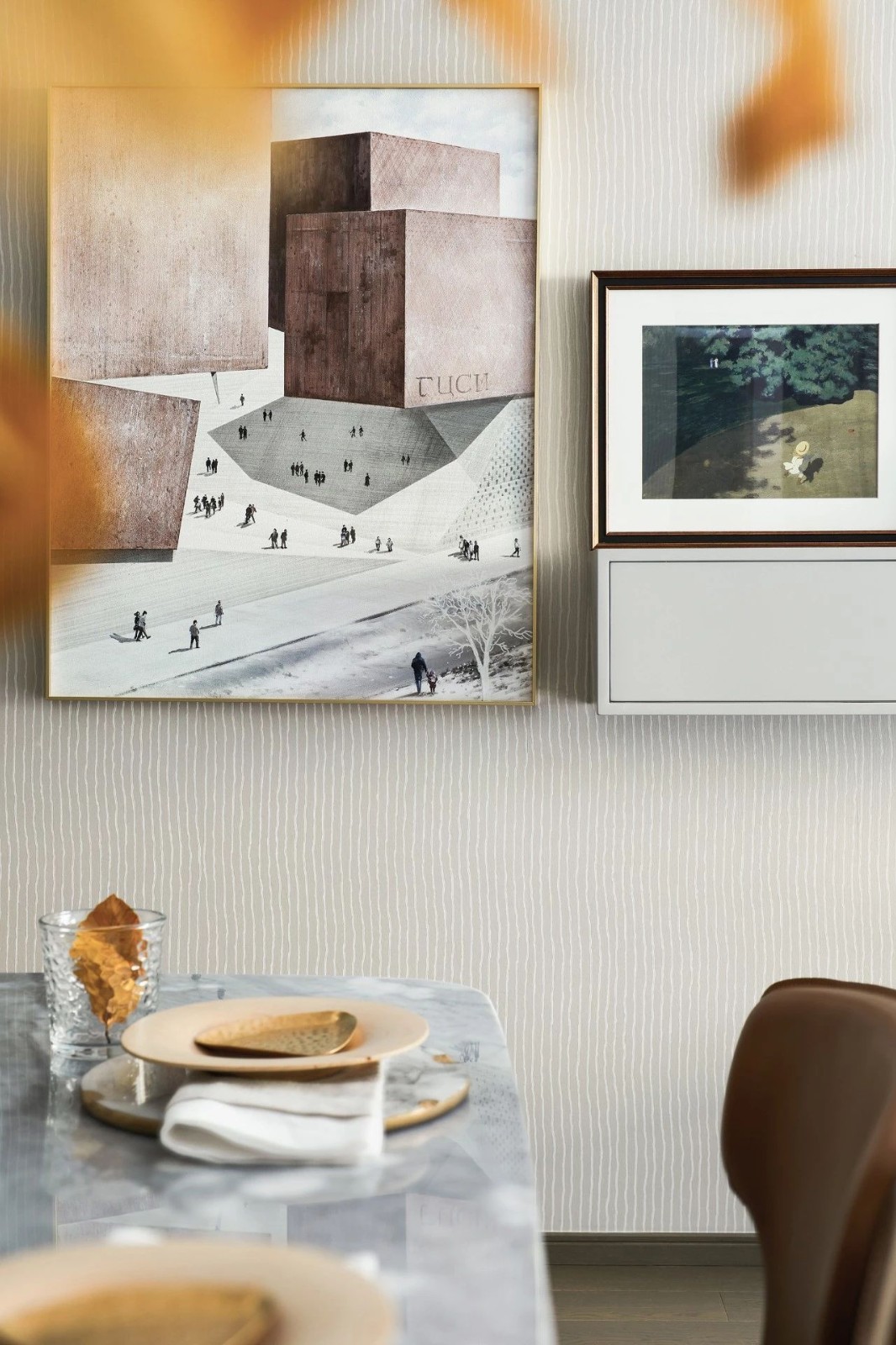 輕奢簡(jiǎn)約風(fēng)格室內(nèi)設(shè)計(jì)家裝案例-餐廳裝飾畫 輕奢簡(jiǎn)約風(fēng)格室內(nèi)設(shè)計(jì)家裝案例-餐廳裝飾畫