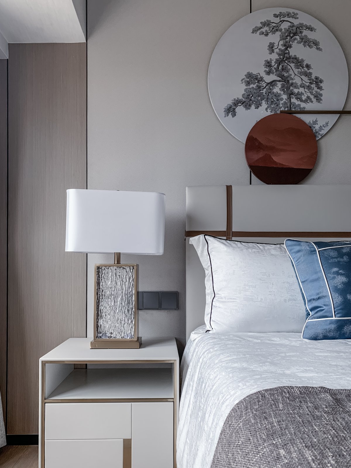 現代簡約風格室內設計家裝案例-臥室 現代簡約風格室內設計家裝案例-臥室