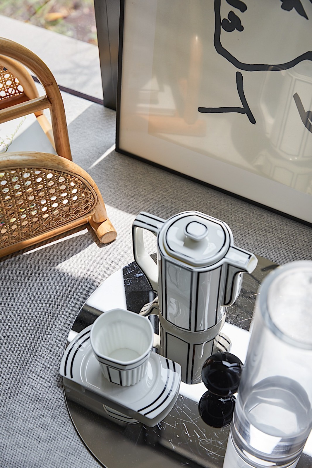 輕奢高雅風(fēng)格室內(nèi)設(shè)計(jì)家裝案例-客廳茶幾 輕奢高雅風(fēng)格室內(nèi)設(shè)計(jì)家裝案例-客廳茶幾