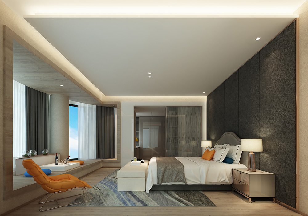 現(xiàn)代簡約風(fēng)格室內(nèi)裝修設(shè)計效果圖-鉆石之家富春山居-室內(nèi)主臥裝修設(shè)計 現(xiàn)代簡約風(fēng)格室內(nèi)裝修設(shè)計效果圖-鉆石之家富春山居-室內(nèi)主臥裝修設(shè)計