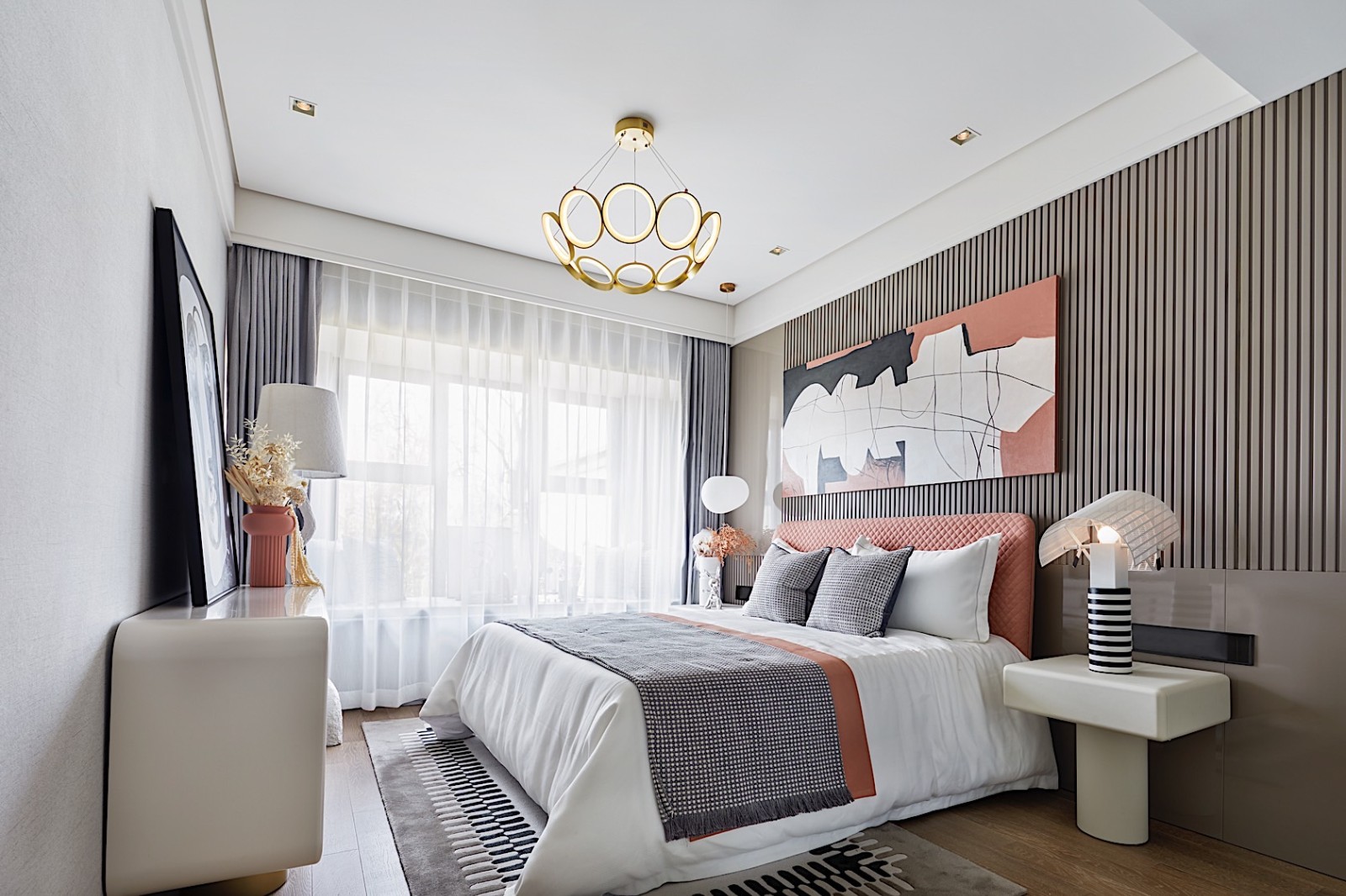 輕奢高雅風(fēng)格室內(nèi)設(shè)計(jì)家裝案例-臥室 輕奢高雅風(fēng)格室內(nèi)設(shè)計(jì)家裝案例-臥室