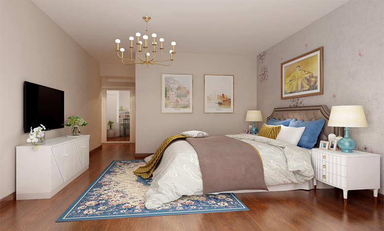 現代簡約風格室內裝修效果圖-碧桂園鳳南花園三居130平米-室內臥室裝修設計 現代簡約風格室內裝修效果圖-碧桂園鳳南花園三居130平米-室內臥室裝修設計