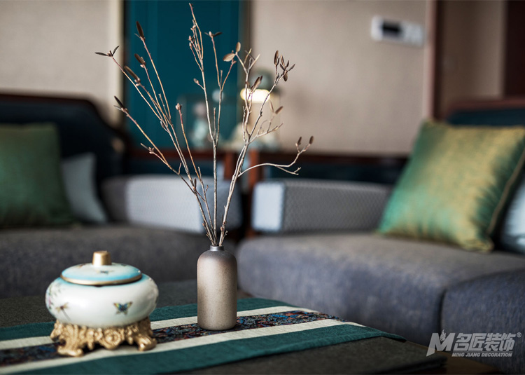 新中式風(fēng)格室內(nèi)裝修設(shè)計效果圖-保利外灘一號三居112平米-室內(nèi)裝修設(shè)計 新中式風(fēng)格室內(nèi)裝修設(shè)計效果圖-保利外灘一號三居112平米-室內(nèi)裝修設(shè)計