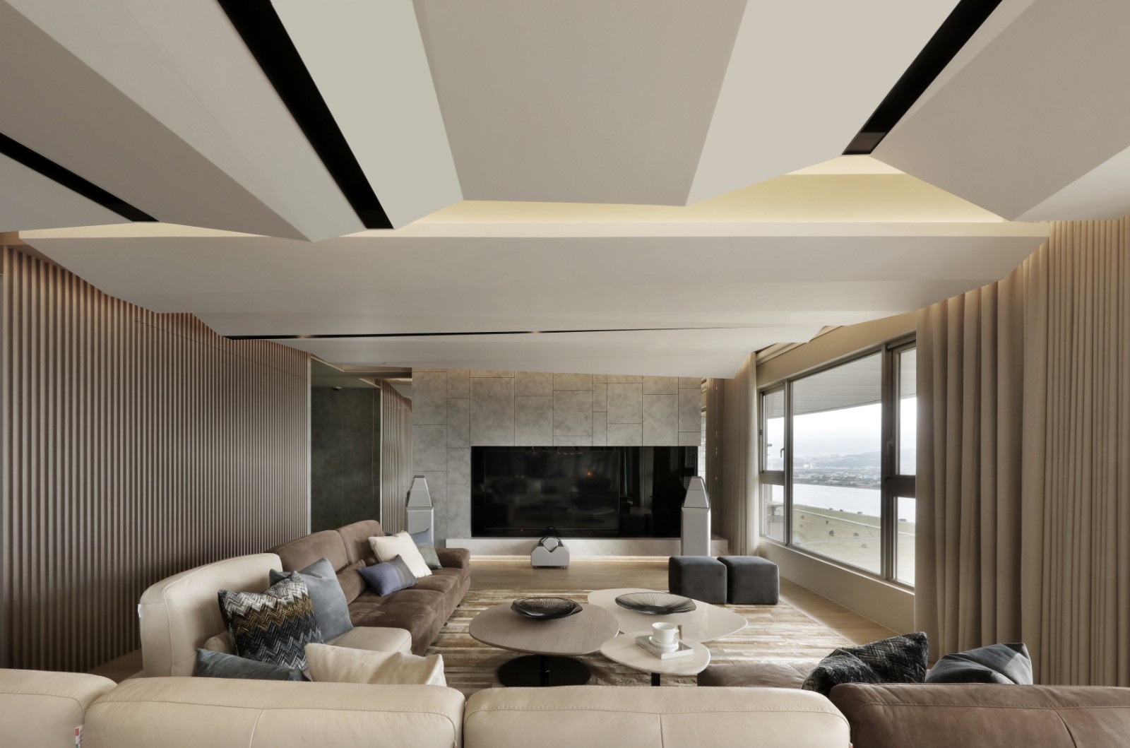 裝修案例現(xiàn)代奢華風格室內(nèi)裝修效果圖-客廳 裝修案例現(xiàn)代奢華風格室內(nèi)裝修效果圖-客廳