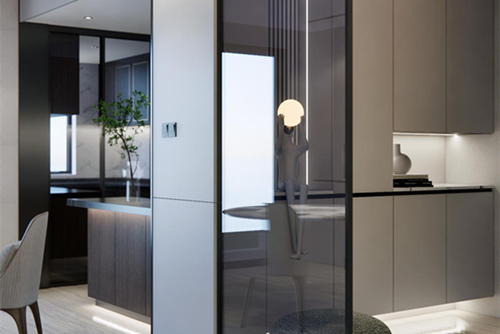 江門市新會碧桂園現代風格三居室裝修案例